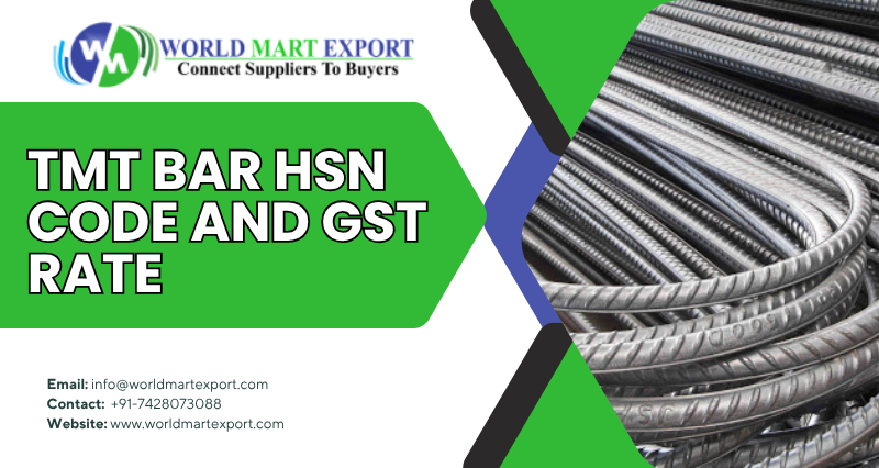 What is TMT Bar HSN Code and GST Rate?