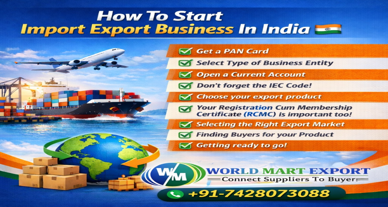 How to Start Import Export Business in India in 2026