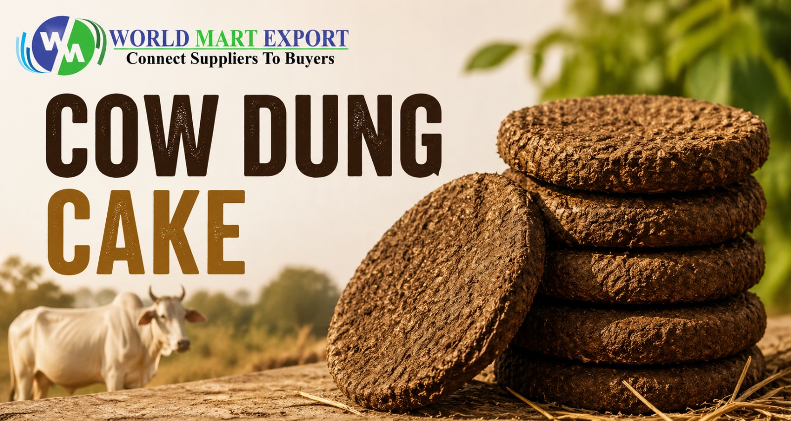 Desi Cow Dung Cake Supplier in India — A to Z Services
