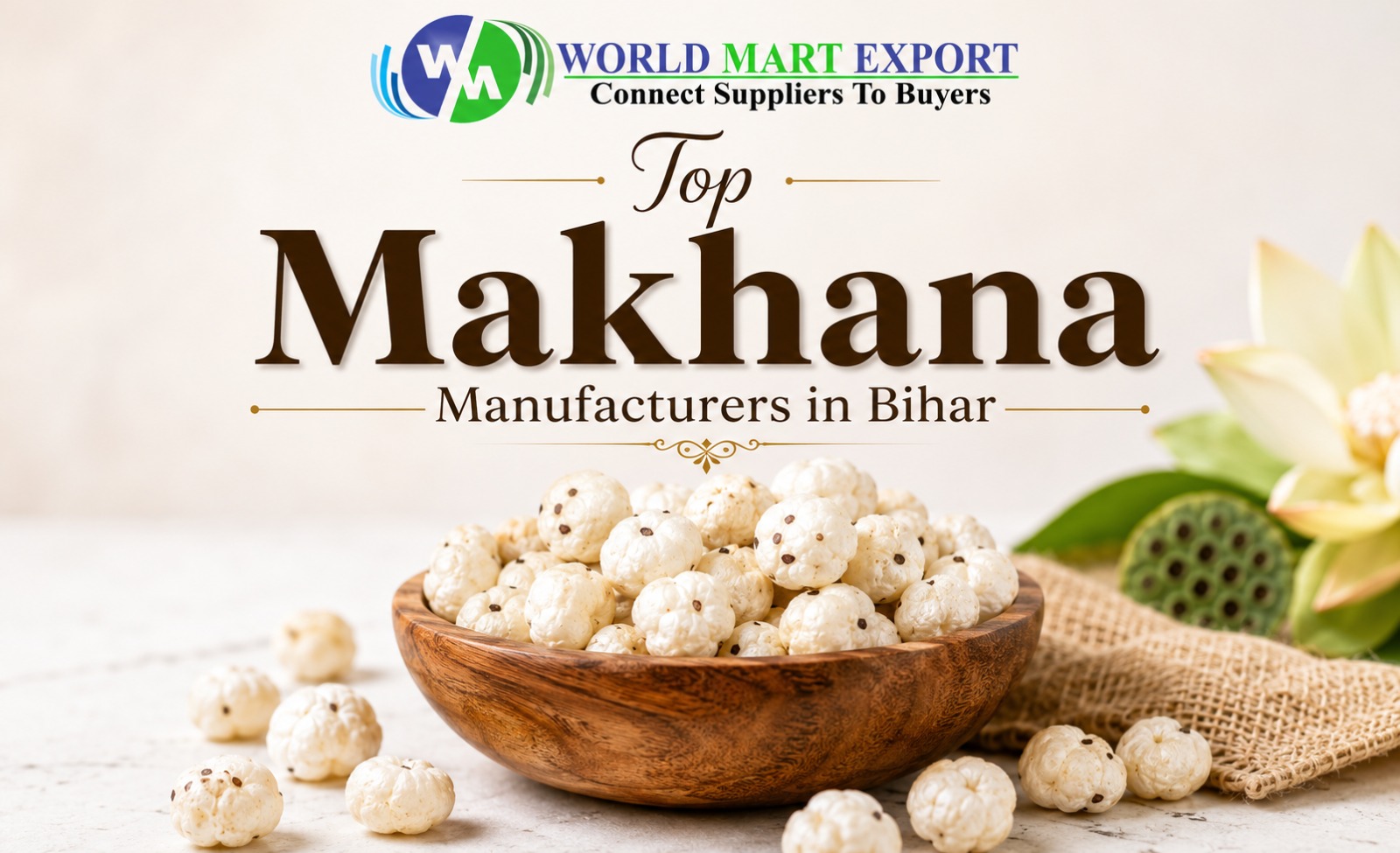Top Makhana Manufacturers in Bihar: NBN Security Guard Pvt Ltd