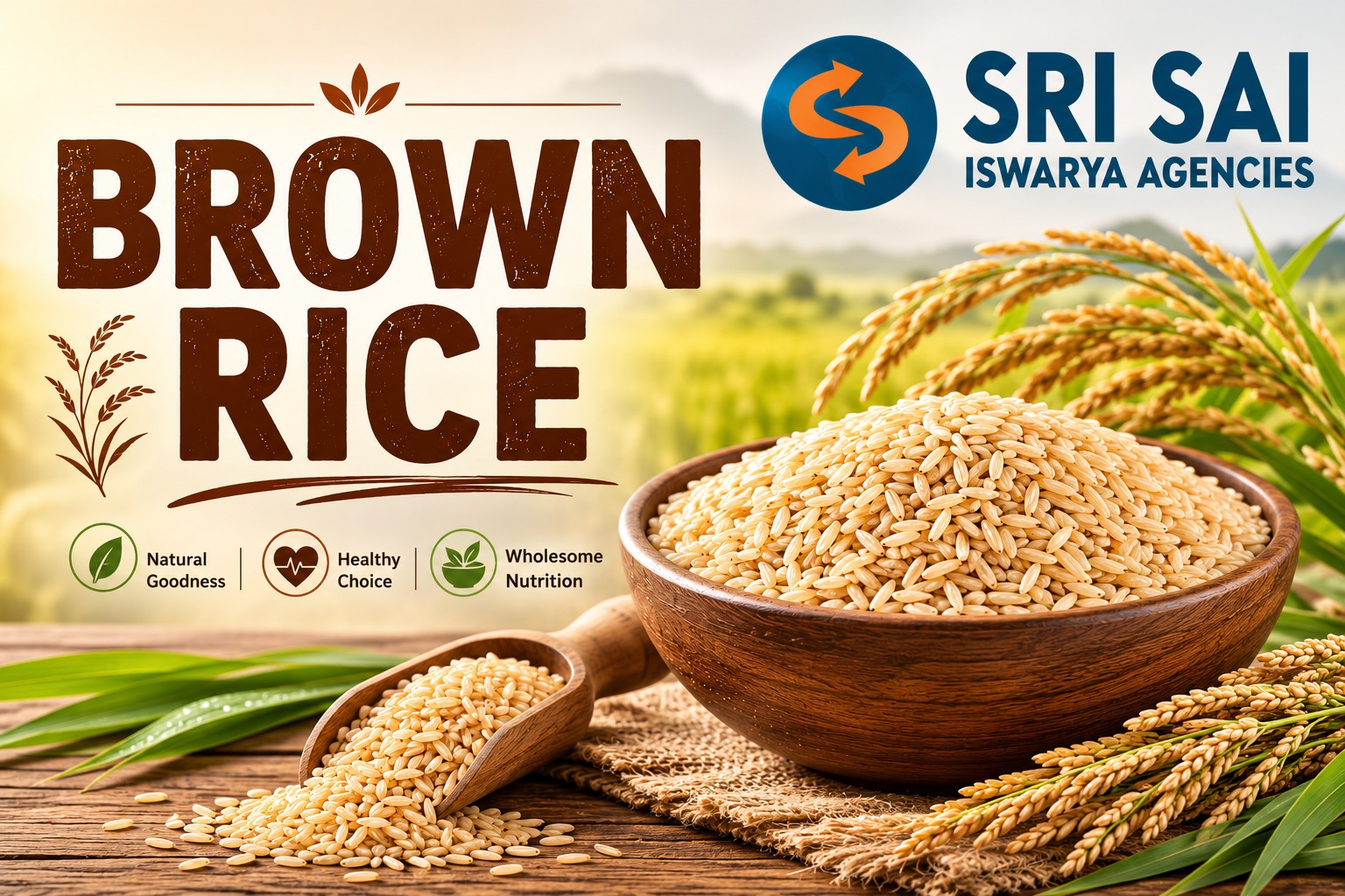 Top Brown Rice Exporters in Tamil Nadu, India – SRI SAI ISWARYA AGENCIES